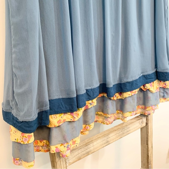 Matilda Jane School Spirit Layered Tank Tunic Blue Size Small - Picture 9 of 13